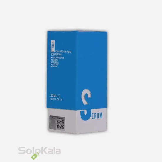 سرم آبرسان پوست هیالورونیک ‌اسید تراست مناسب انواع پوست - نمای کامل جعبه محصول