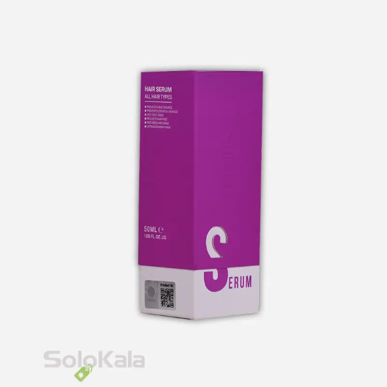 سرم کراتین و آرگان تراست مناسب انواع مو - نمای تک جعبه محصول