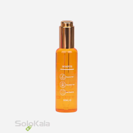 روغن آرگان مو تراست مناسب انواع مو - نمای توضیحات پشت محصول