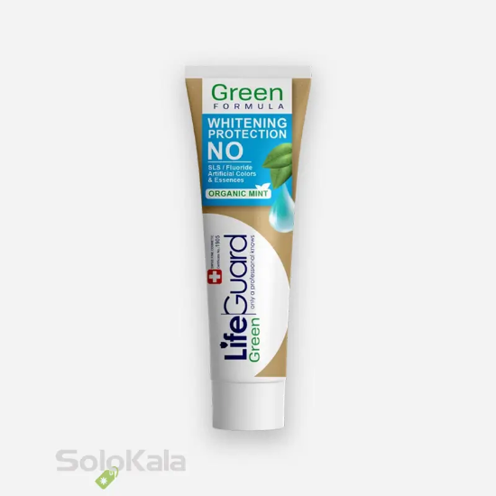 خمیر دندان سفیدکننده لایف گارد مدل گرین