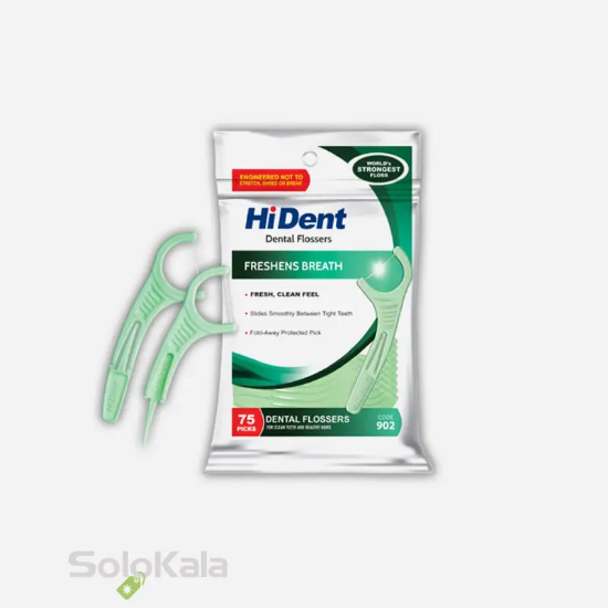 نخ دندان هایدنت 75 عددی کد 902 - نمای جعبه محصول