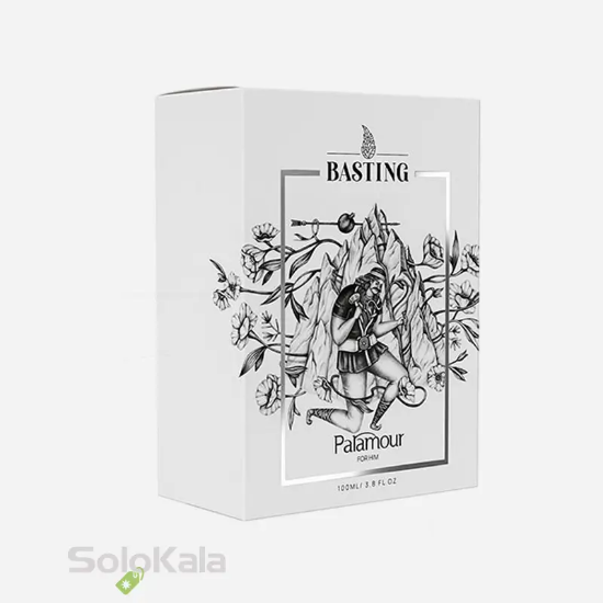 ادوپرفیوم مردانه باستینگ مدل Paramour حجم 100 میل - نمای جعبه