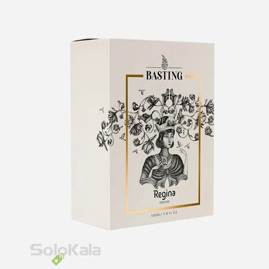 ادوپرفیوم مردانه باستینگ مدل Regina حجم 100 میل - نمای جعبه