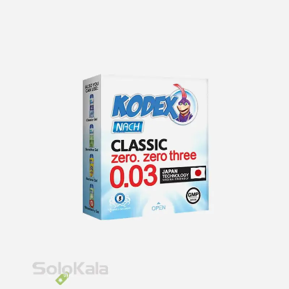 کاندوم ناچ کدکس مدل 0.03 بسته 3 عددی