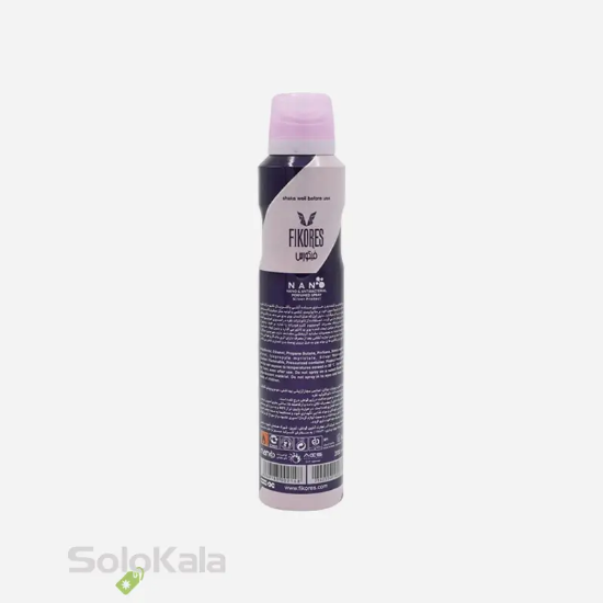 اسپری بدن زنانه نانو فیکورس مدل Midnight Rose - نمای توضیحات پشت محصول