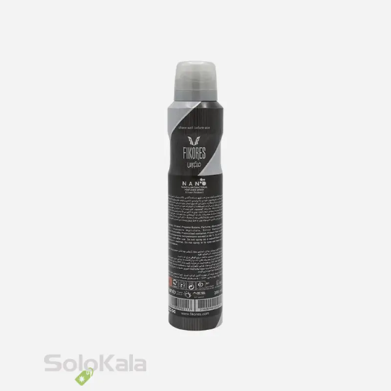 اسپری بدن مردانه نانو فیکورس مدل Mercedes Benz - نمای توضیحات پشت محصول