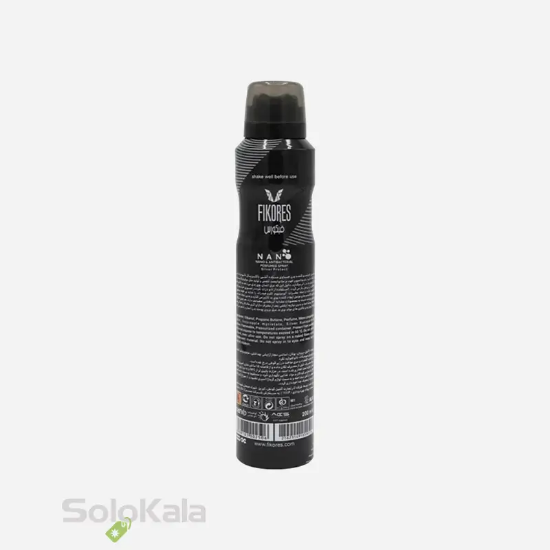 اسپری بدن مردانه نانو فیکورس مدل Mont blance legend - نمای توضیحات پشت محصول