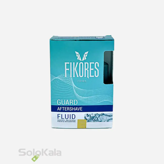 افتر شیو مردانه فیکورس مدل Guard - نمای جعبه محصول