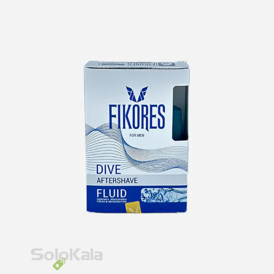 افتر شیو مردانه فیکورس مدل Dive - نمای جعبه