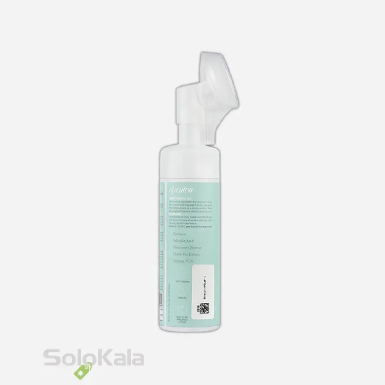 فوم شستشو صورت راکوتن مناسب پوست مختلط تا چرب - نمای کنار محصول