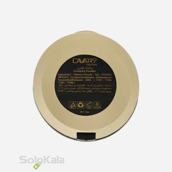 پنکیک مینرال لاواری مدل Plus Perfect شماره 802 - نمای توضیحات پشت محصول