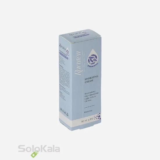 کرم آبرسان راکوتن مناسب پوست مختلط و چرب - نمای جلویی جعبه محصول