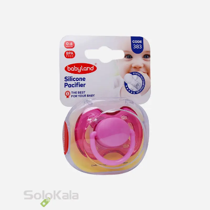 پستانک بی بی لند مدل 383 مناسب نوزادان از بدو تولد تا 6 ماهگی رنگ صورتی