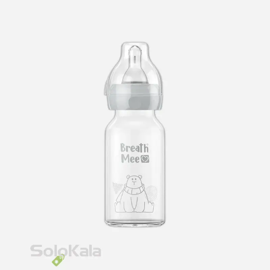 شیشه شیر بریس می مدل BT01 حجم 150 میلی لیتر - رنگ طوسی