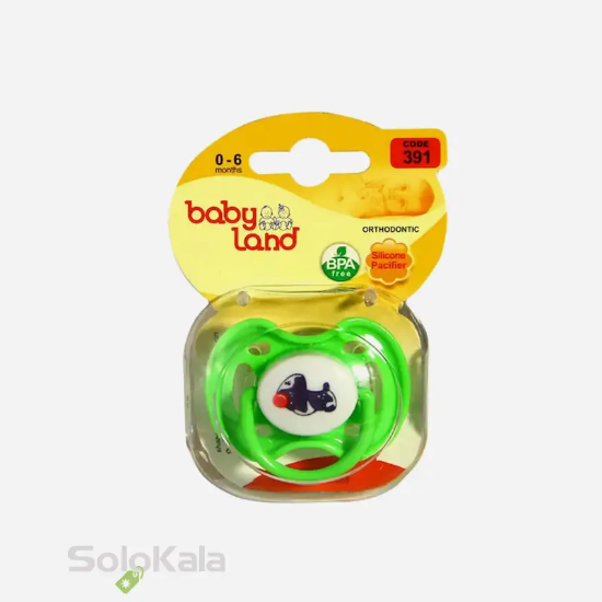 پستانک کودک ارتودنسی 391 بی بی لند رنگ سبز
