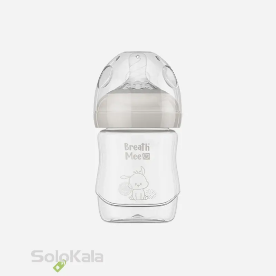 شیشه شیر بریس می مدل BT03 حجم 180 میلی لیتر - رنگ طوسی