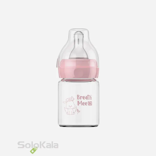 شیشه شیر بریس می کد BT06 حجم 60 میلی لیتر - رنگ صورتی