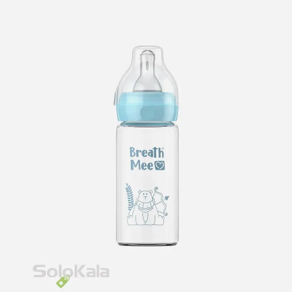 شیشه شیر بریس می مدل BT07 حجم 120 میلی لیتر - رنگ آبی