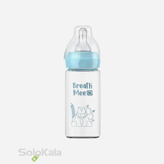 شیشه شیر بریس می مدل BT07 حجم 120 میلی لیتر - رنگ آبی