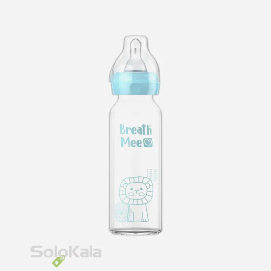 شیشه شیر بریس می مدل BT08 حجم 240 میلی لیتر - رنگ آبی