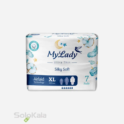 نوار بهداشتی مای لیدی اولترا خیلی نازک به نرمی ابریشم بسیار بزرگ