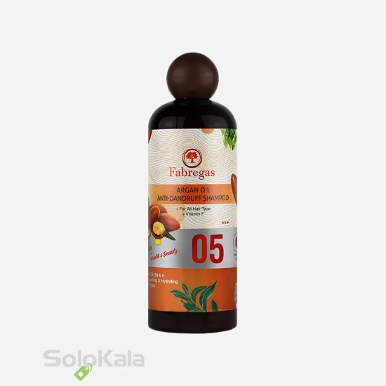 شامپو ضد شوره مو فابریگاس مدل روغن آرگان حجم 400 میل