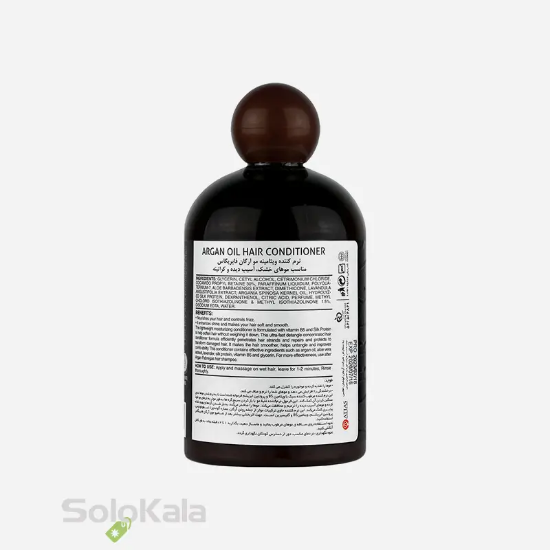 نرم کننده مو فابریگاس مدل روغن آرگان حجم 450 میل - نمای پشت محصول