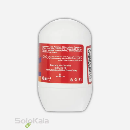 مام رول ضد تعریق زنانه شی مدل is LOVE - نمای توضیحات پشت محصول