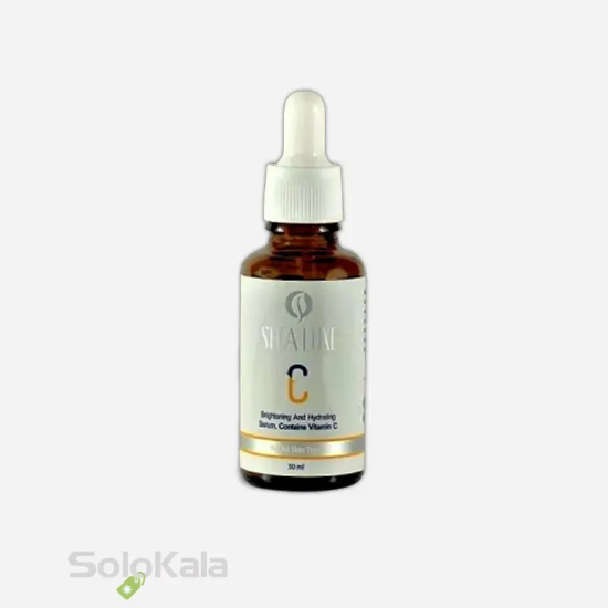 سرم روشن کننده و آبرسان پوست شیلوکس حاوی ویتامین C مناسب انواع پوست
