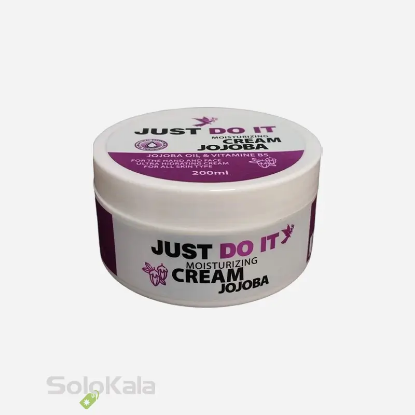 کرم آبرسان و تغذیه کننده جوجوبا JUST DO IT مناسب پوست دست و صورت