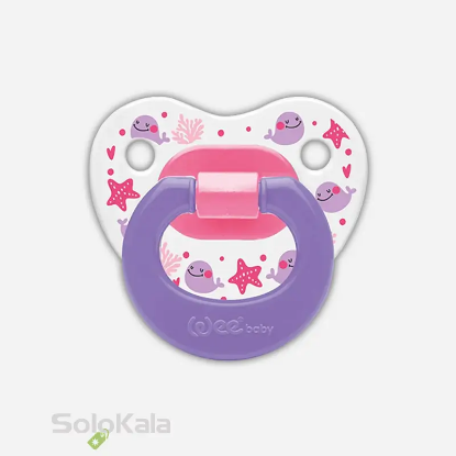 پستانک ارتودنسی طرح دار Wee Baby کد 833 برای 0 تا 6 ماه