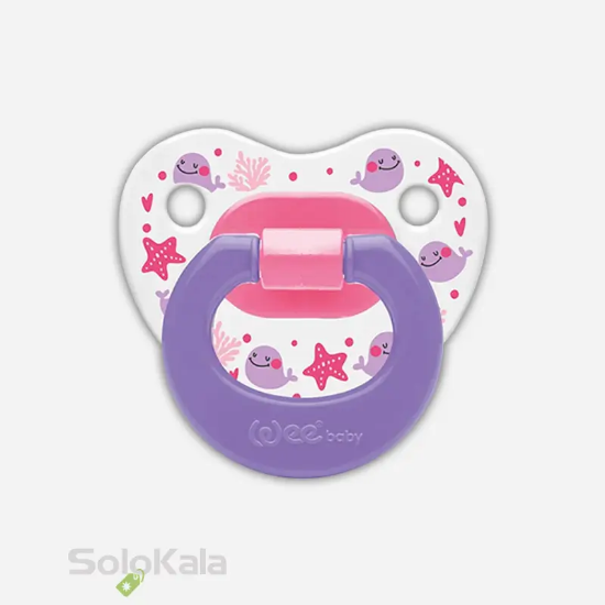 پستانک ارتودنسی طرح دار Wee Baby کد 833 برای 0 تا 6 ماه