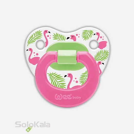 پستانک ارتودنسی طرح دار Wee Baby کد 835 برای 6 تا 18 ماه