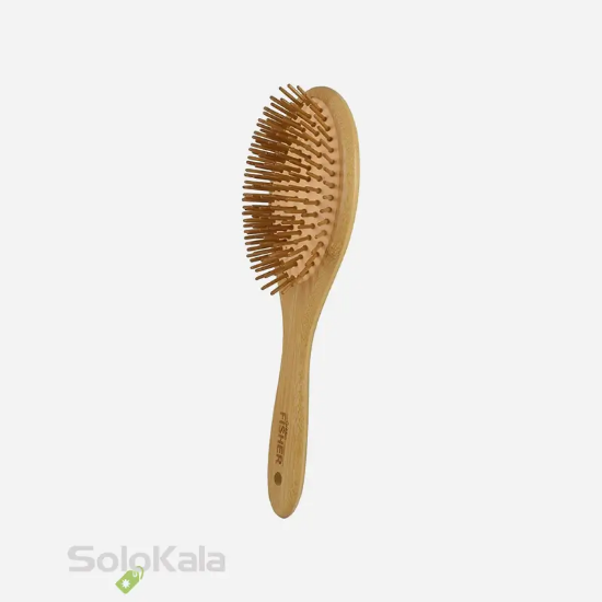برس مو گلدن فیشر مدل بامبو بیضی - نمای کنار محصول