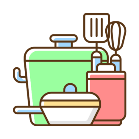 تصویر برای دسته  لوازم پخت و پز