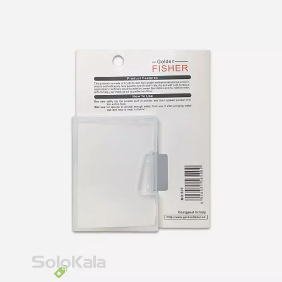 پد کارتی تک عددی قطره ای کوچک گلدن فیشر - بسته بندی