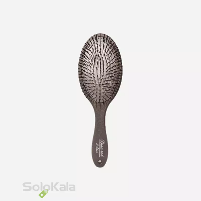 برس مو تخت بیضی اکلیلی دندانه پلاستیکی گلدن دیاموند