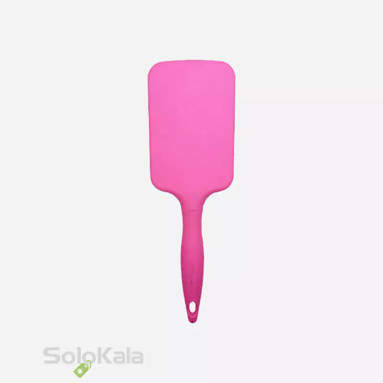 برس مو دسته گرد مستطیلی سایز متوسط سوزن فلزی گلدن دیاموند - طرح پشت محصول