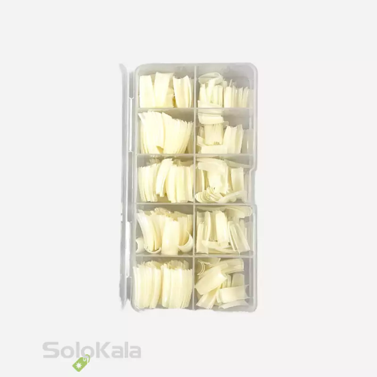 تیپ کاشت ناخن 500 عددی گلدن دیاموند