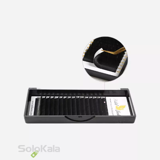 پالت مژه فست فن Babil Lashes سایز 14 میل ضخامت 0.07 فرمژه cc - نمای چهارم