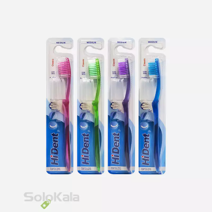 مسواک هایدنت مدل کلاسیک قاب دار کد 909 با برس متوسط