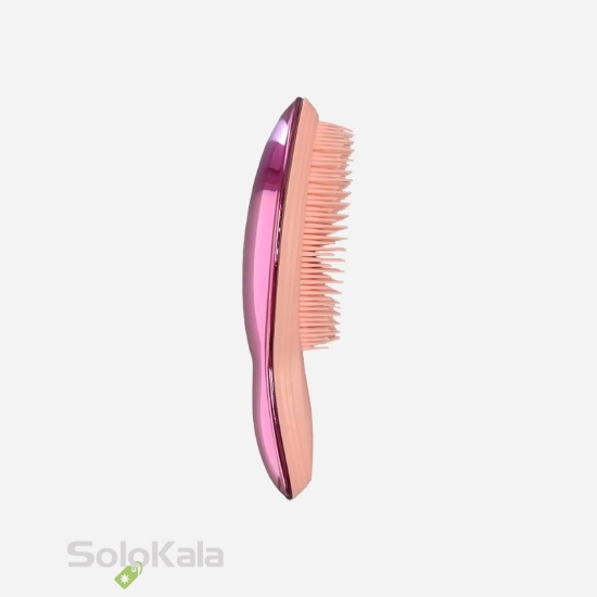 برس مو مدل گره باز کن هولوگرامی گلدن دیاموند - سرخابی