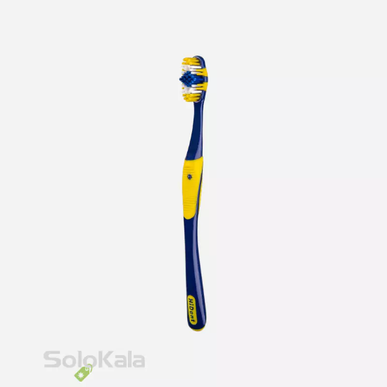 مسواک هایدنت مدل مارشال سری اسپرت قاب دار کد 904 با برس متوسط - زرد