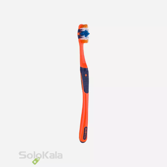 مسواک هایدنت مدل مارشال سری اسپرت قاب دار کد 904 با برس متوسط - نارنجی