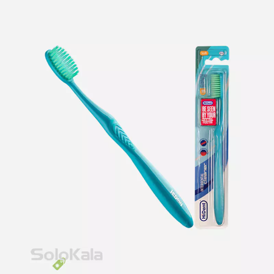 مسواک هایدنت مدل سوپر تیپ اینتردنتال قاب دار کد 939 با برس نرم - آبی
