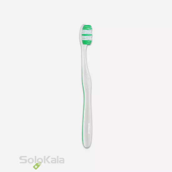 مسواک هایدنت مدل افکتیو قاب دار کد 941 با برس سخت - سبز