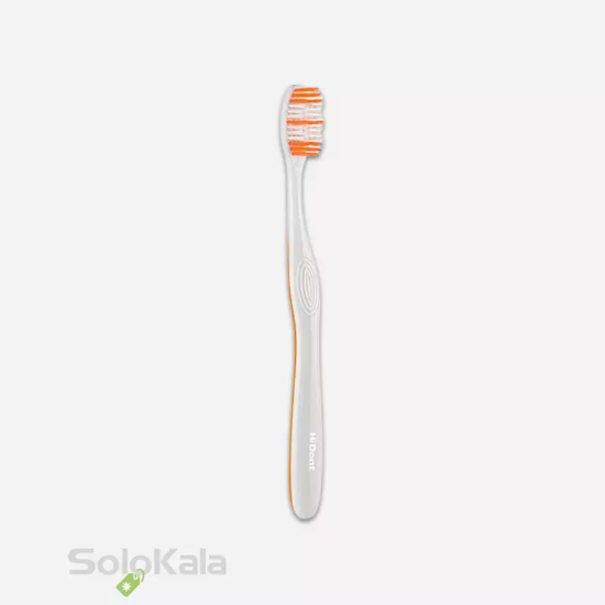 مسواک هایدنت مدل افکتیو قاب دار کد 941 با برس سخت - نارنجی