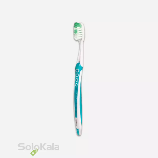 مسواک هایدنت مدل ادونتیج قاب دار کد 900 با برس متوسط - سبز
