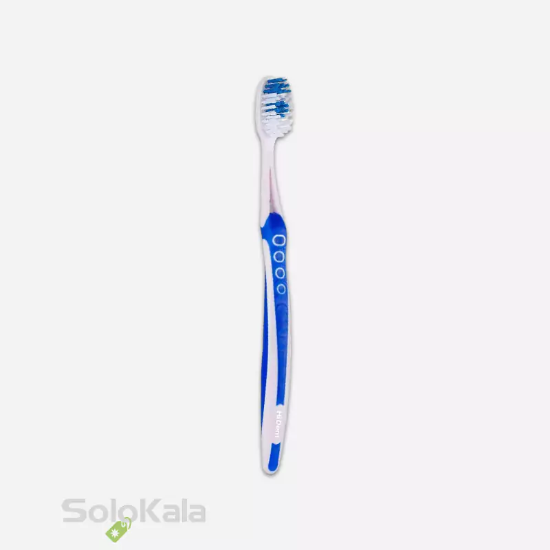 مسواک هایدنت مدل ادونتیج قاب دار کد 900 با برس متوسط - آبی
