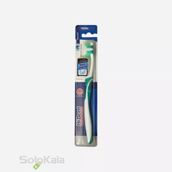 مسواک هایدنت مدل مارشال قاب دار کد 928 با برس متوسط - سبز